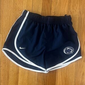 Nike Women's Penn State Navy Dri-Fit Athletic Shorts